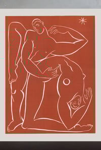 Image 1 of  Dancers at dusk - 35x48 cm (a3 plus margins)