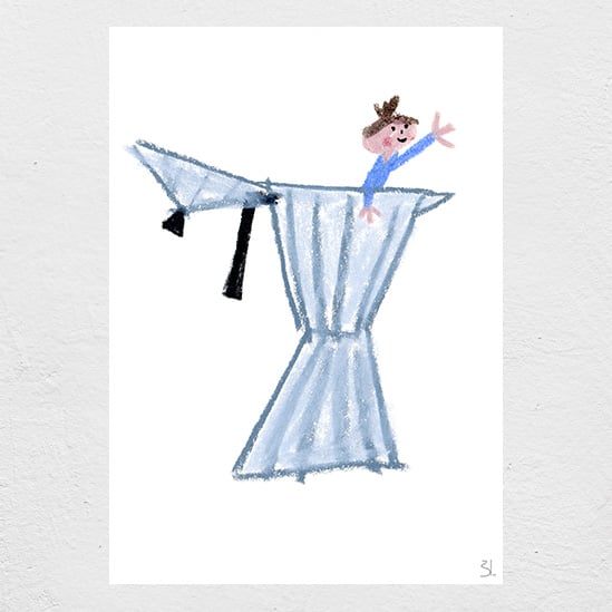 Image of Friday Coffee Print