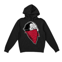 Image 1 of HOODIE SMG BANDANA BLACK