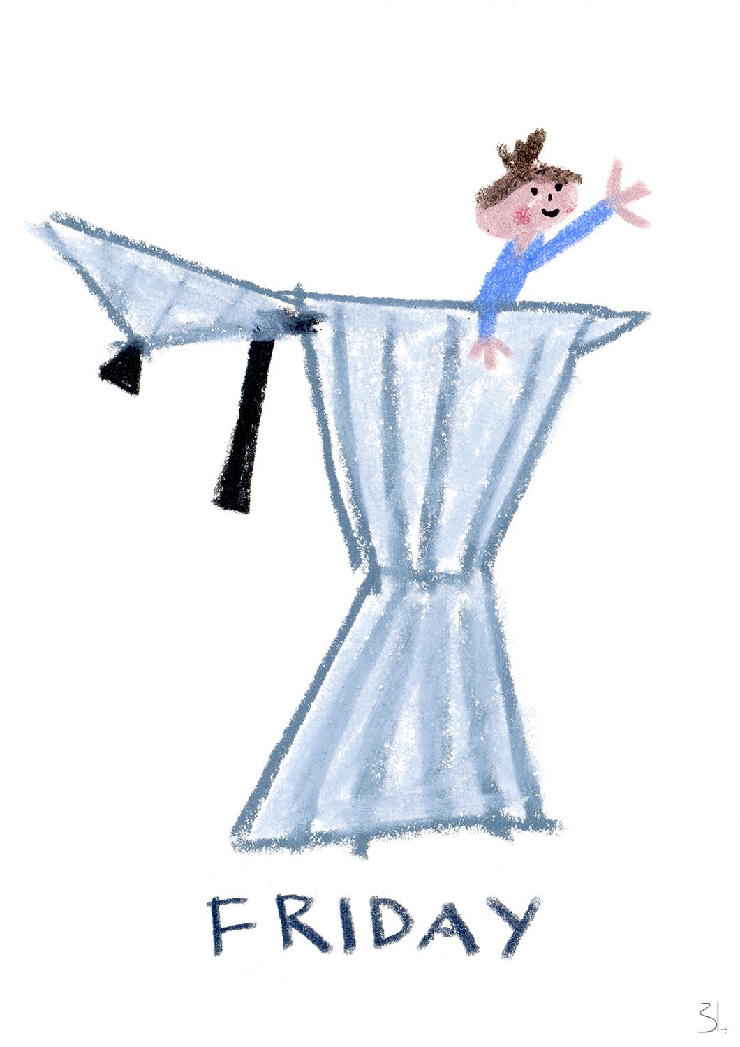 Image of Friday Coffee Print