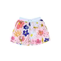 6'3" x Baby Pink Flowers Swimsuits