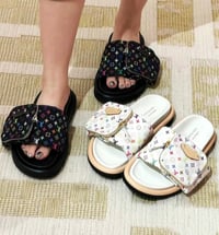 Image 1 of LV X MK Pillow slides