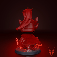 Image 4 of BLOOD-RED COMMANDER IGRIS SOLO LEVELING CUSTOM FUNKO POP