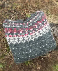 Image 1 of Toadstool - Icelandic wool sweater - Rough sea - Ready to ship
