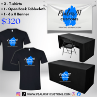 Banner Tablecloth Vendor Package 2