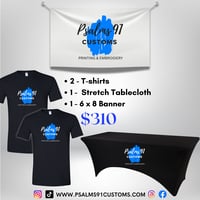 Banner Tablecloth Vendor Package 1