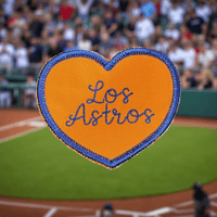 Image 1 of Los Astros Patch - Supporting the Astros Foundation