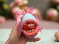 Image 2 of Easter Egg Sticking Out Tongue