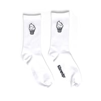Barquilla White Socks (Pair)