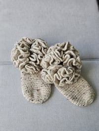 Image 2 of Signature Speckled Ruffle Socks