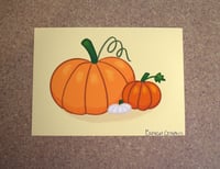 Image 1 of Pumpkin Art Print