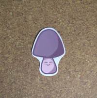 Image 1 of Little Mushroom Die Cut Sticker