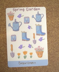 Image 1 of Spring Garden Sticker Sheet