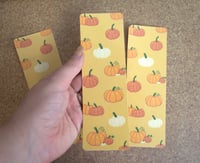 Image 1 of Fall pumpkin bookmark