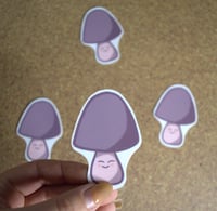 Image 2 of Little Mushroom Die Cut Sticker