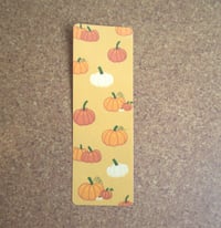 Image 2 of Fall pumpkin bookmark
