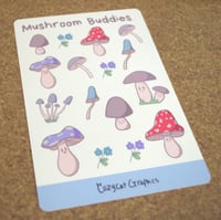 Image 2 of Mushroom Buddies Sticker Sheet