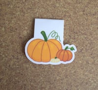 Image 1 of Pumpkin Trio Magnetic Bookmark