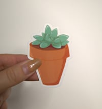 Image 3 of Succulent Plant Die Cut Sticker
