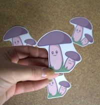 Image 2 of Mama Mushroom Die Cut Sticker