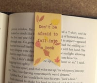 Image 4 of Yellow fall magnetic bookmark
