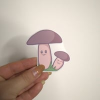 Image 3 of Mama Mushroom Die Cut Sticker