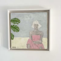 Girl in Pink dress- Framed limited print