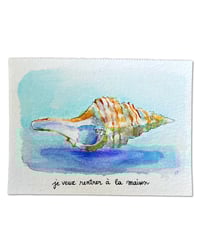 Image 1 of A6 - Je veux rentrer à la maison - illustration originale