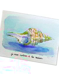 Image 2 of A6 - Je veux rentrer à la maison - illustration originale
