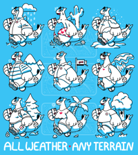 Image 2 of All Weather Any Terrain T-Shirt *PREORDER ONLY*