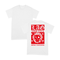 Image 1 of T-shirt LESS TALK - white