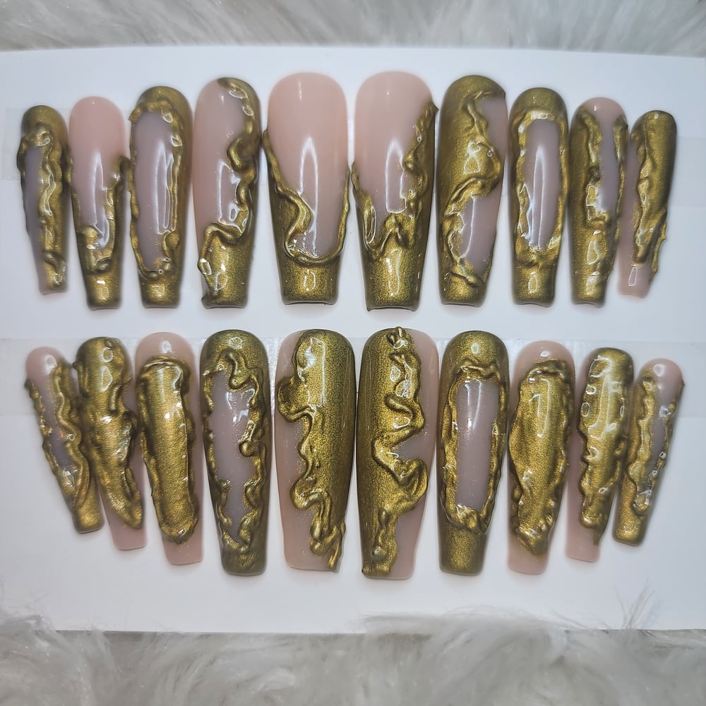 Image of Antique Chrome Gold 