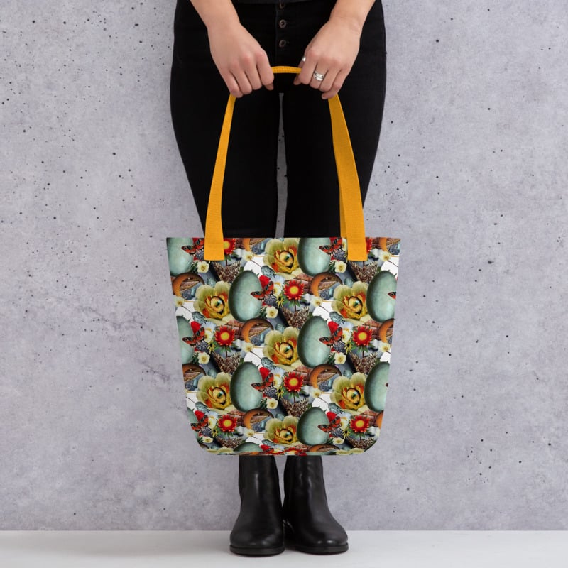 Image of EGGcellence - Surreal Eyes - All Over Print Tote Bag
