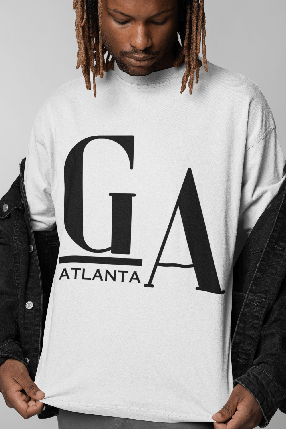 Image of Atlanta, Unisex Cotton Tee