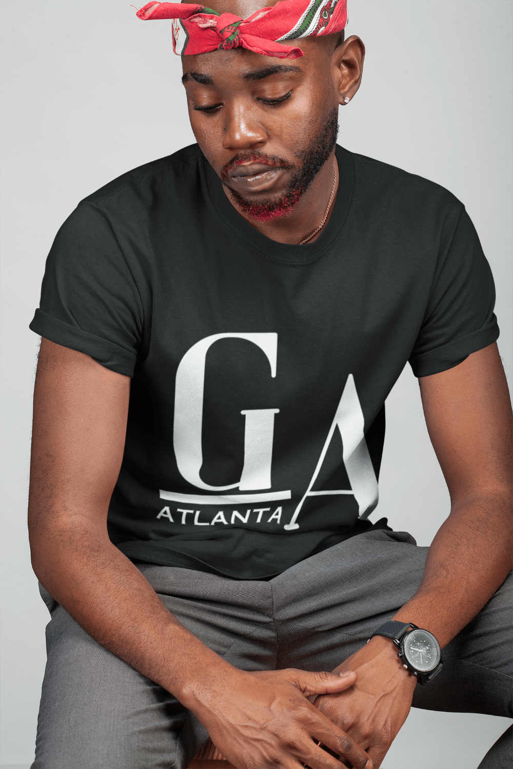 Image of Atlanta, Unisex Cotton Tee