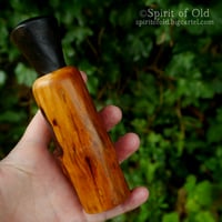 Image 1 of Stonehenge Yew and Bog Oak Thorn Box (TH111)