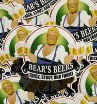 Bear’s Beers Vinyl Sticker