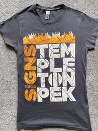 ladies Fit Grey SIGNS Tee (limited sizes )