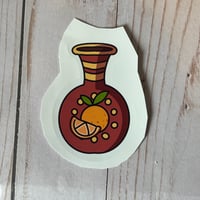 Image 2 of Orange, citrus theme stickers