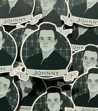 Johnny Country Vinyl Sticker