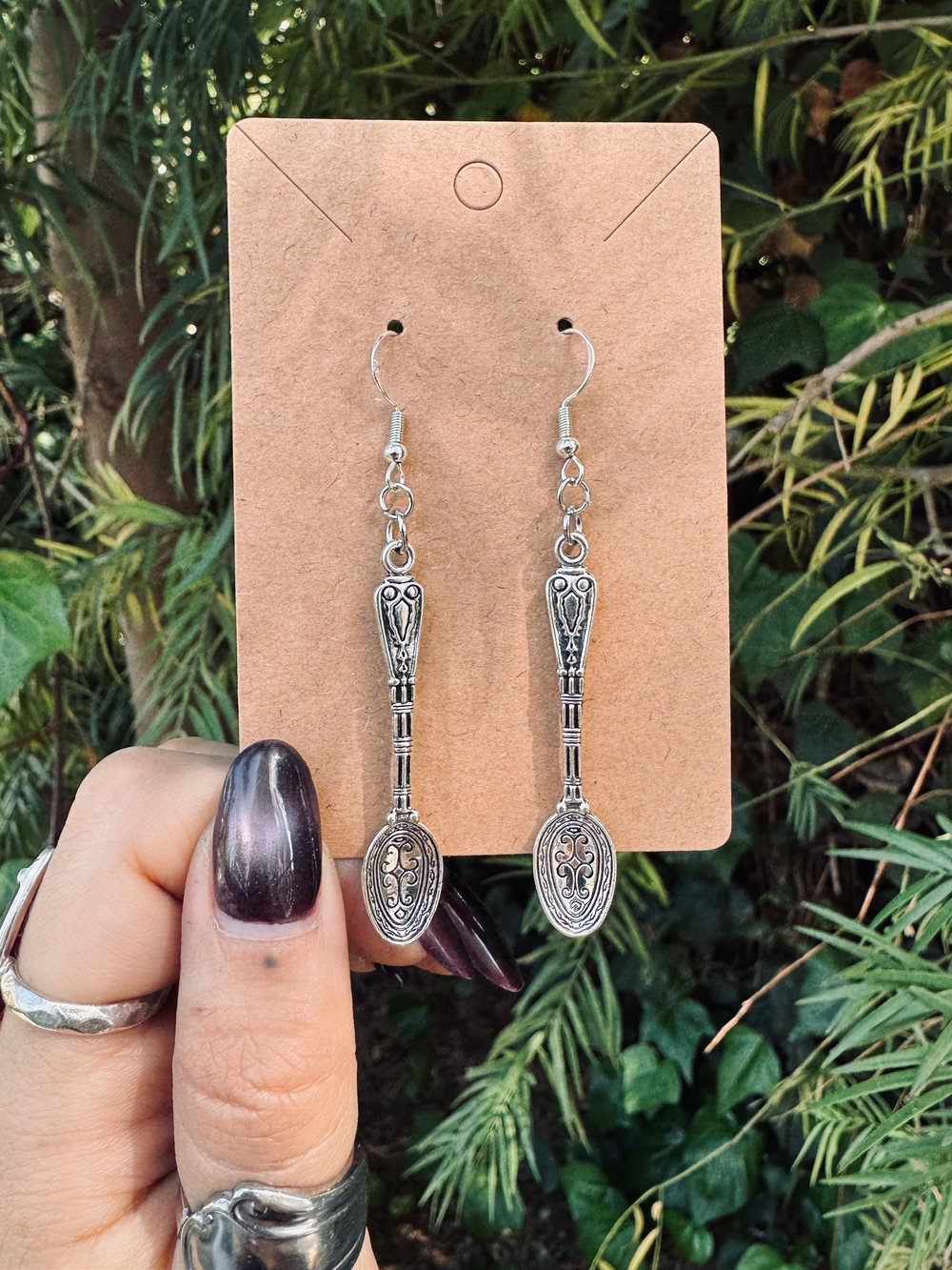 Image of ON A SILVER SPOON - EARRINGS