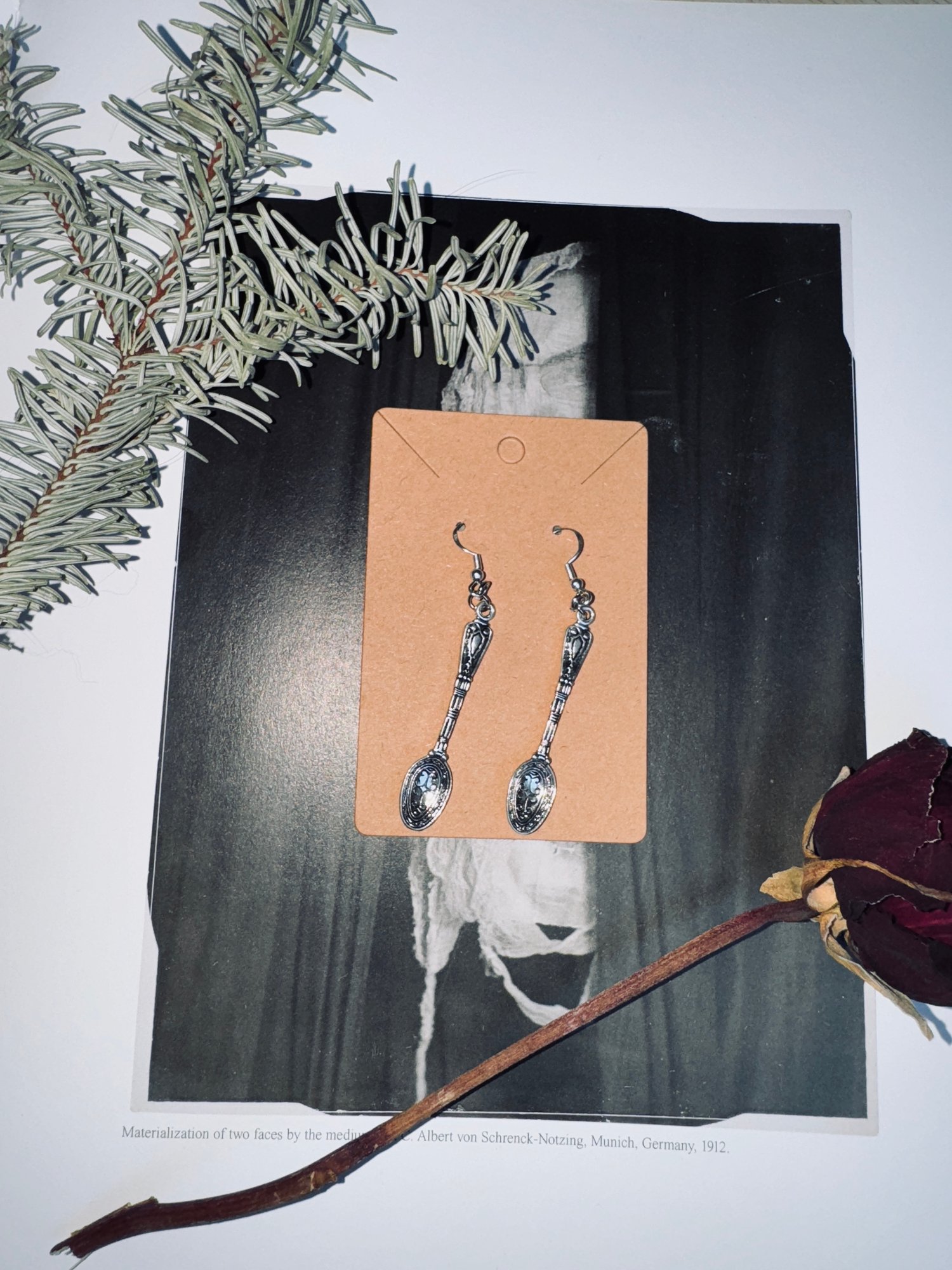 Image of ON A SILVER SPOON - EARRINGS