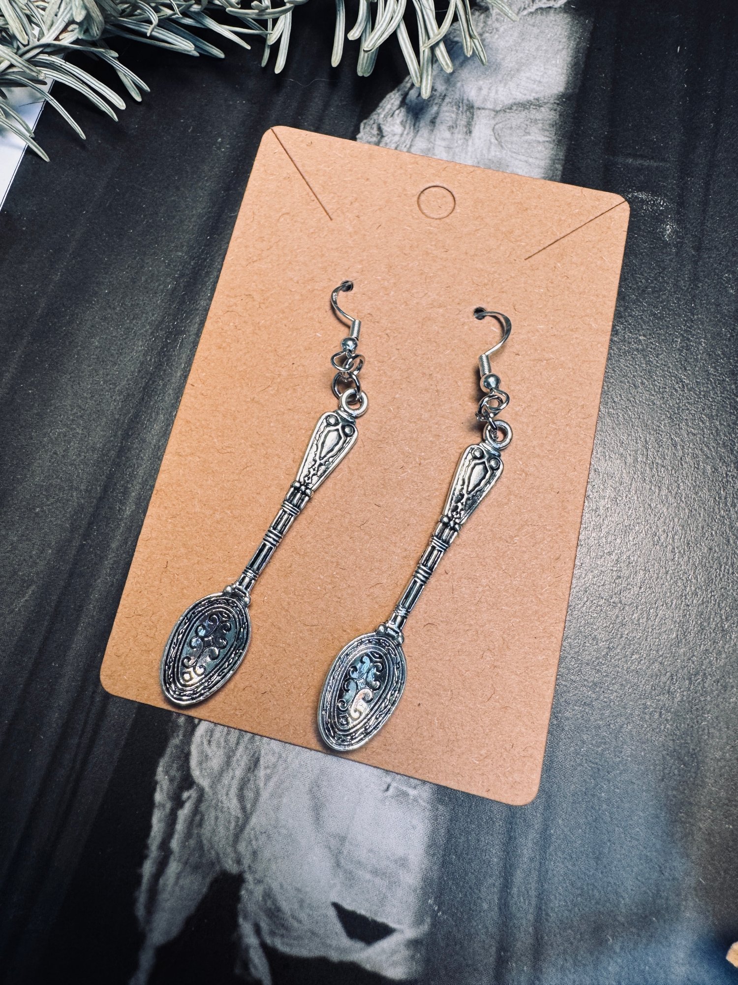 Image of ON A SILVER SPOON - EARRINGS