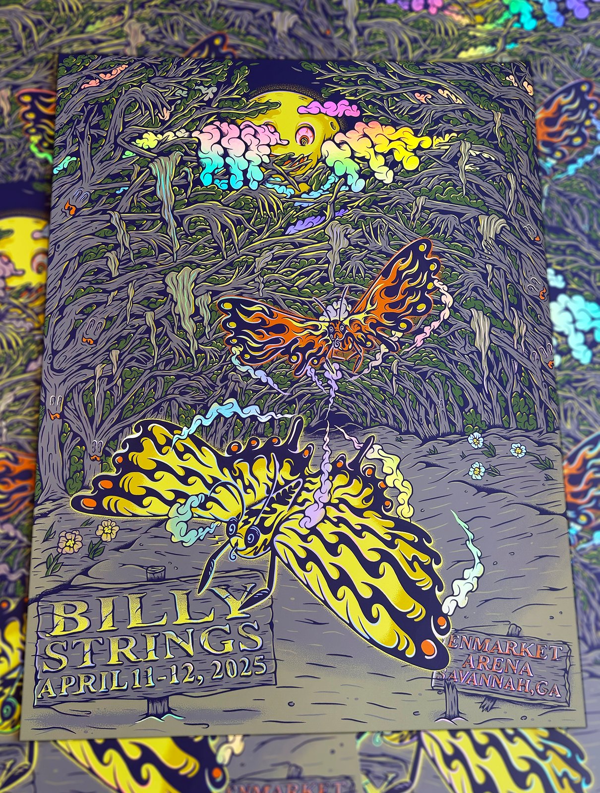 F4D Studios — Billy Strings Savannah Posters