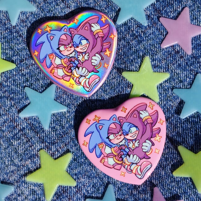 Soniccon SONIC VALENTINE - Button Pins