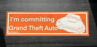 GTA Bumper Sticker