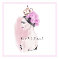 FASHION ILLUSTRATION ART PRINT:  KillerQueen