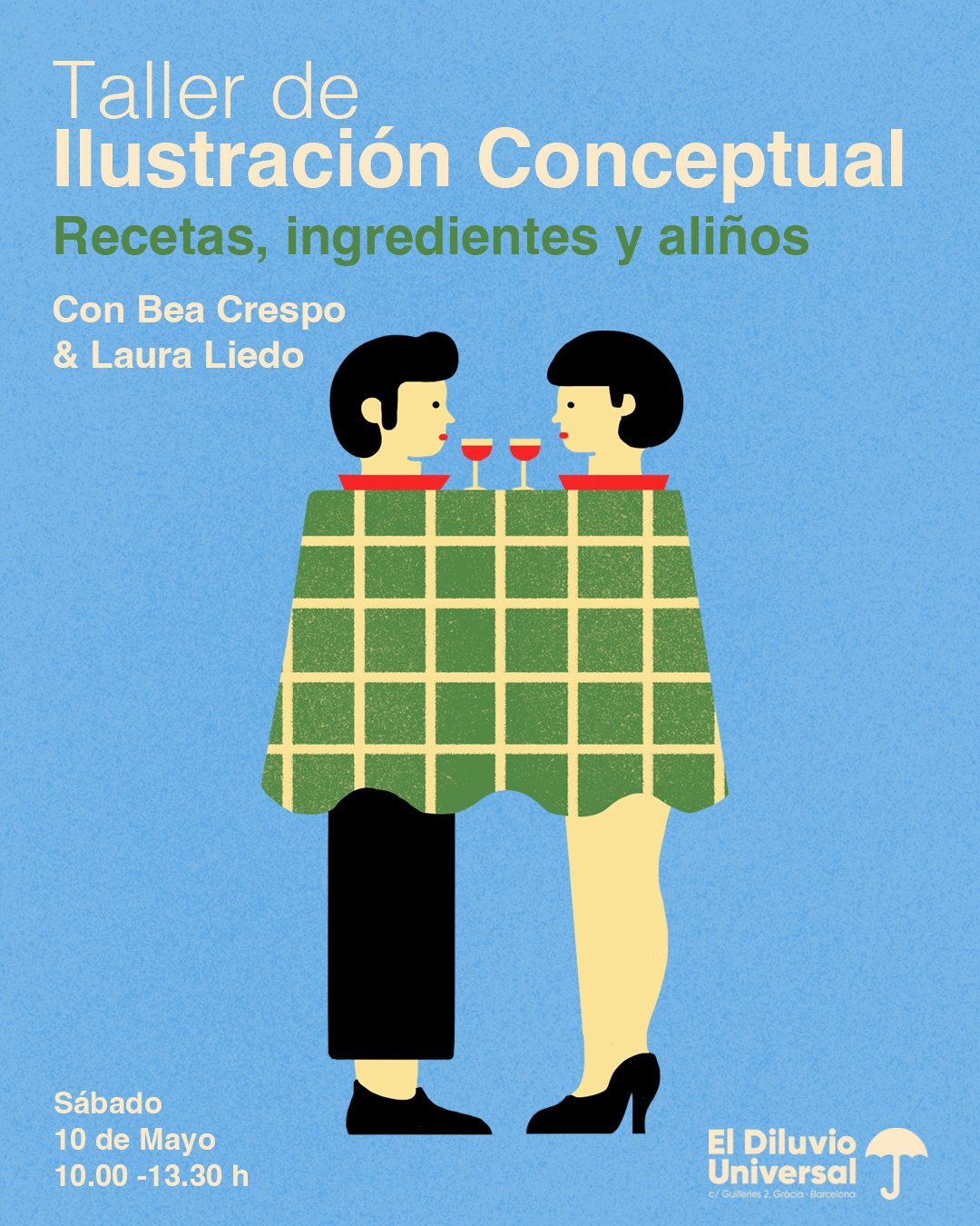 Taller il·lustració conceptual amb Bea Crespo i Laura Liedo