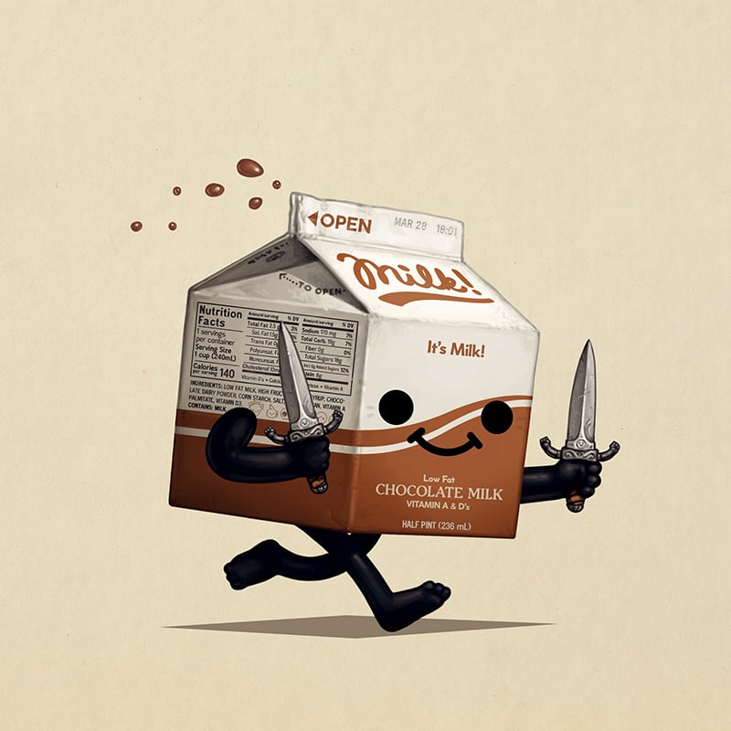 Image of Knives (Chocolate)