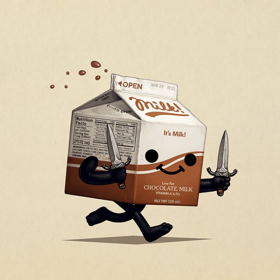 Image of Knives (Chocolate)